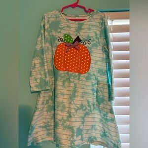 Kids' Teal Pumpkin Dress